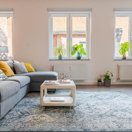 Luxurioeses Apartment, 10Min Innenstadt, Parkplatz Erfurt Buitenkant foto