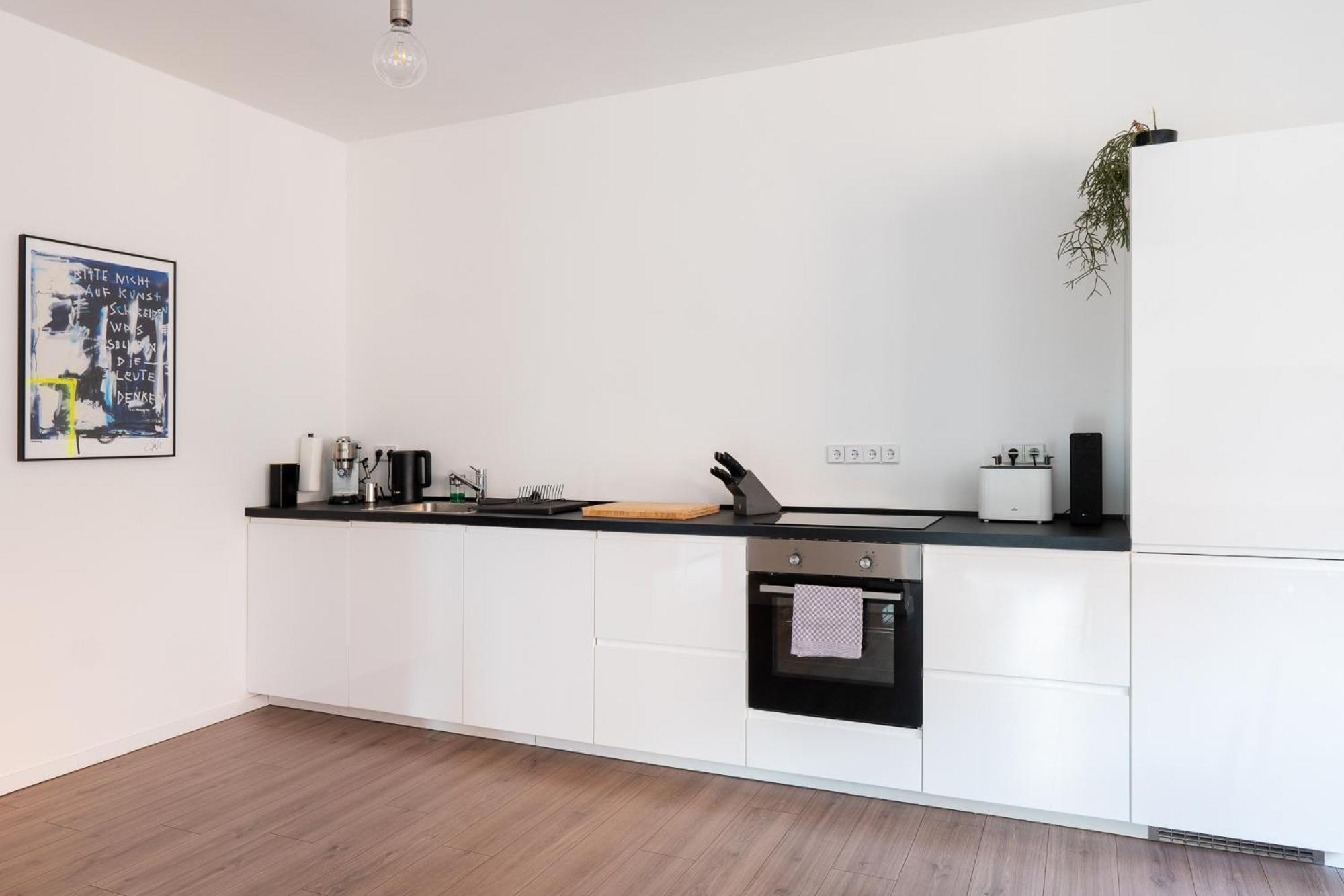 Luxurioeses Apartment, 10Min Innenstadt, Parkplatz Erfurt Buitenkant foto